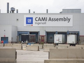 The Cami Assembly plant in Ingersoll. (London Free Press file photo)