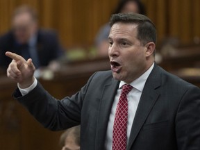 Public Safety Minister Marco Mendicino rises during Question Period, in Ottawa, June 20, 2023.