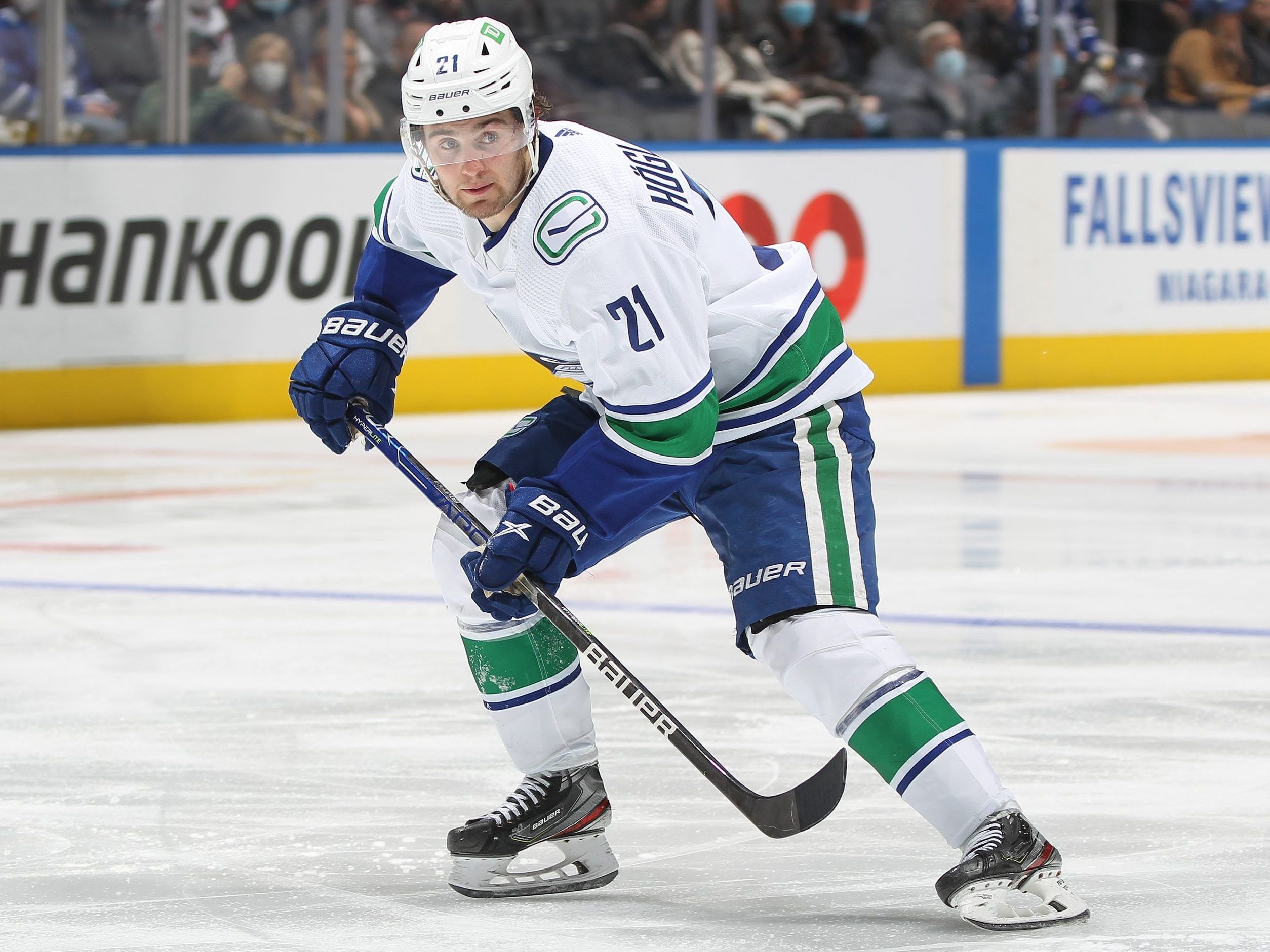 Vancouver Canucks Sign Forward Nils Hoglander To Contract Extension ...