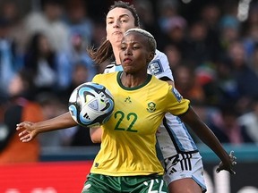 South Africa's midfielder