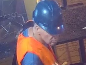 Investigators need help identifying a man who is sought for an attempted break-in break-in near Danforth and Pape Aves. on Thursday, July 13, 2023.