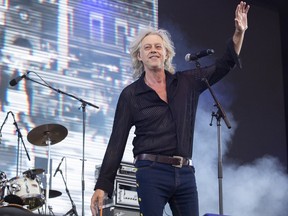 Bob Geldof at the Rewind Festival in 2018
