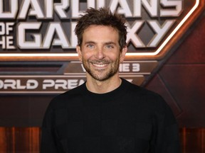 Bradley Cooper is seen at the ‘Guardians of the Galaxy 3’ premiere