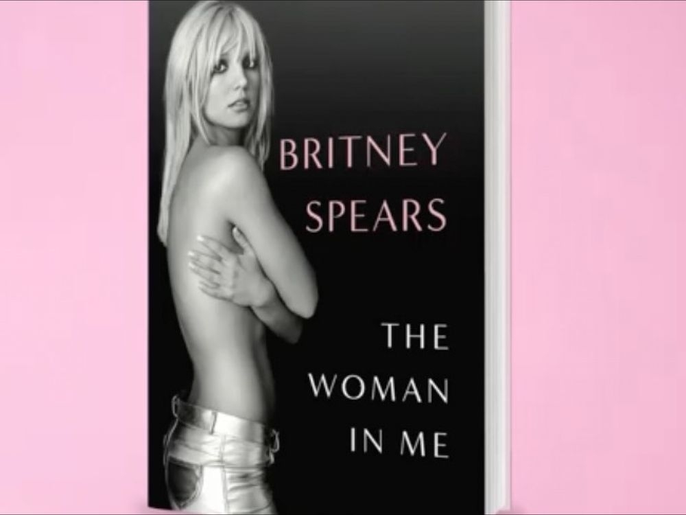 Britney Spears unveils topless artwork for cover of bombshell memoir