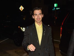 Joe Jonas is pictured in Los Angeles, Calif., in November 2022