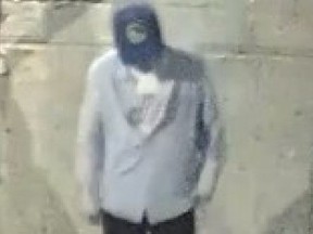 Investigators need help identifying a man who is sought for an assault with a knife near Pearl and Duncan Sts. on Thursday, July 13, 2023.