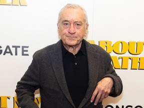 Robert DeNiro attends the premier of About My Father in Chicago
