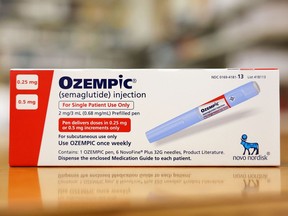 A box of Ozempic medication.