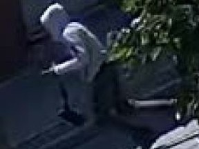 One of three men wanted by police.