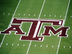Texas A&M logo on Kyle Field
