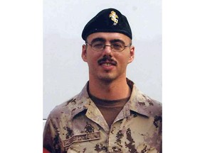 Sgt. Sheldon Johnson is shown in a handout photo