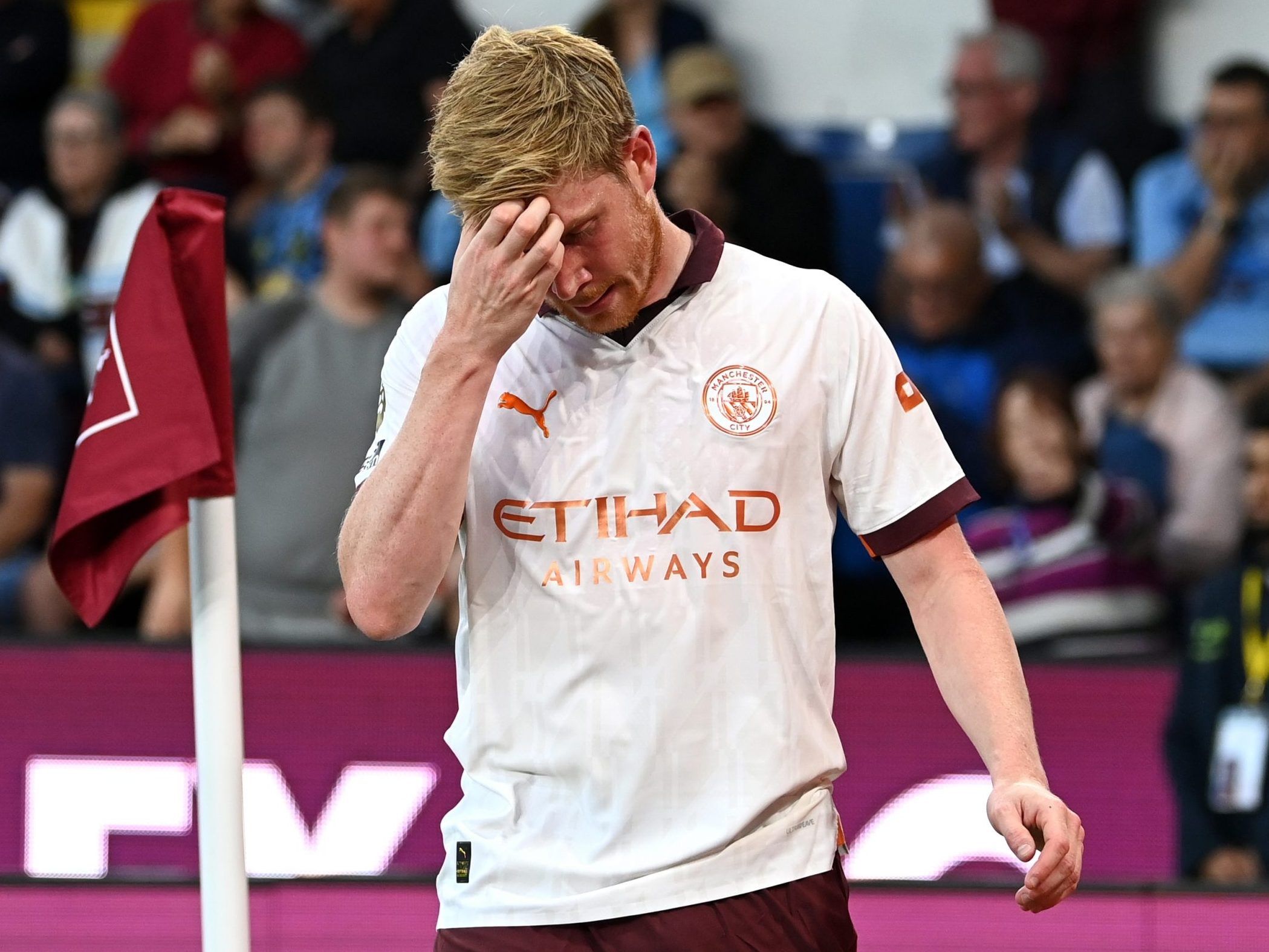 Manchester City playmaker Kevin De Bruyne out for '3-4 months