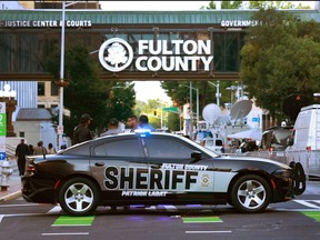 Fulton County Sheriff officers