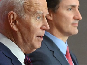 US President Joe Biden and Prime Minister Justin Trudeau