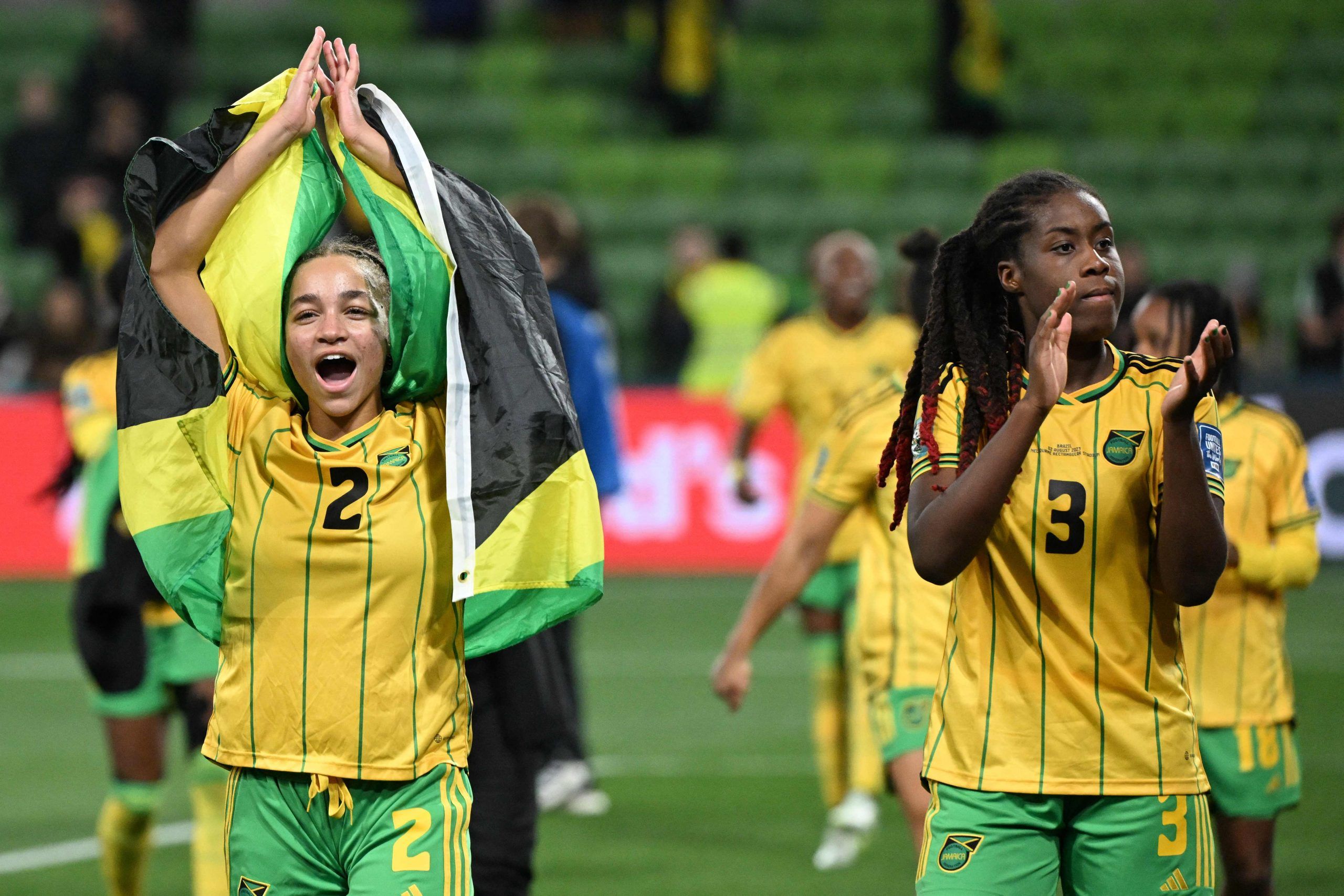 Jamaica reaches knockout round for the first time, eliminating Marta's  Brazil at Women's World Cup