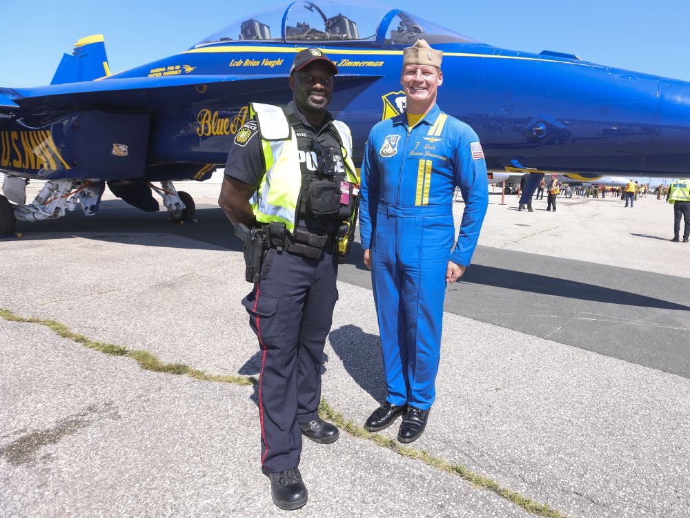 A History of the Yellow Blue Angels Flight Suit