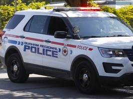 A Durham Regional Police cruiser.