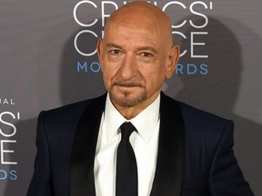 Actor Ben Kingsley arrives for the 20th Annual Critics Choice Awards, Jan. 15, 2015, at the Palladium in Hollywood, Calif.