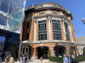 The building housing Le Capitole Hotel in Quebec City first opened in 1903 and was designated a National Historic Site of Canada in 1988.