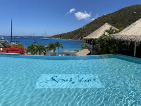 Luxury awaits in the blue waters at Scrub Island Resort, Spa and Marina. CYNTHIA MCLEOD/TORONTO SUN