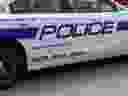 A Peel Regional Police vehicle is seen in Brampton on July 25, 2023.