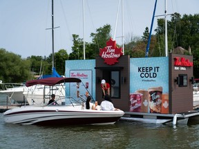 Tim Hortons first-ever Boat-Thru