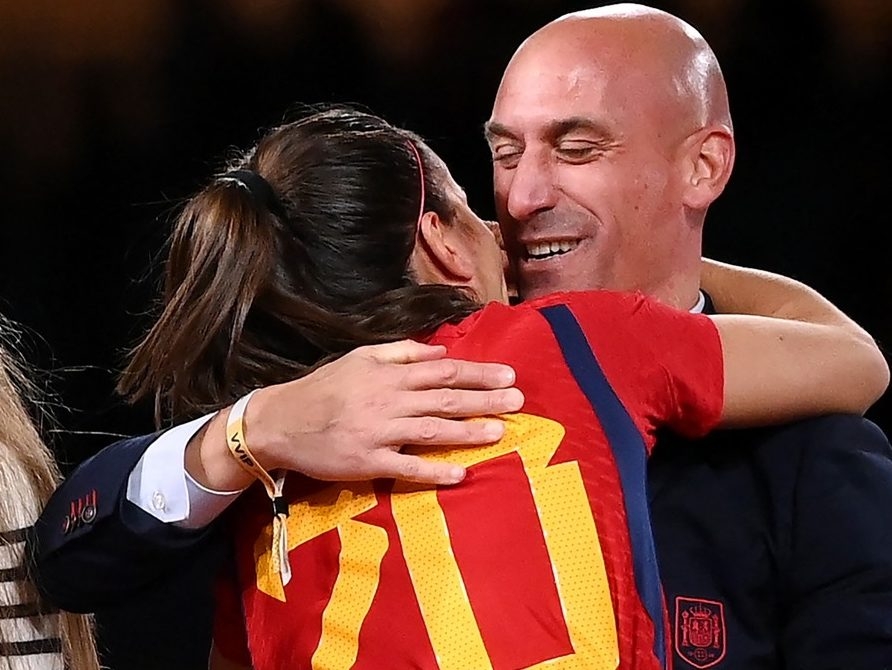 FIFA opens case against Spanish soccer official who kissed player on lips  at Women's World Cup