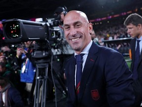 President of the Royal Spanish Football Federation Luis Rubiales