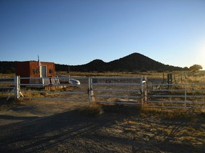 the entrance to the Bonanza Creek Ranch