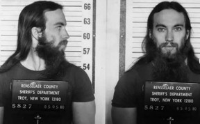 An early Gary Evans mugshot, taken in 1980.