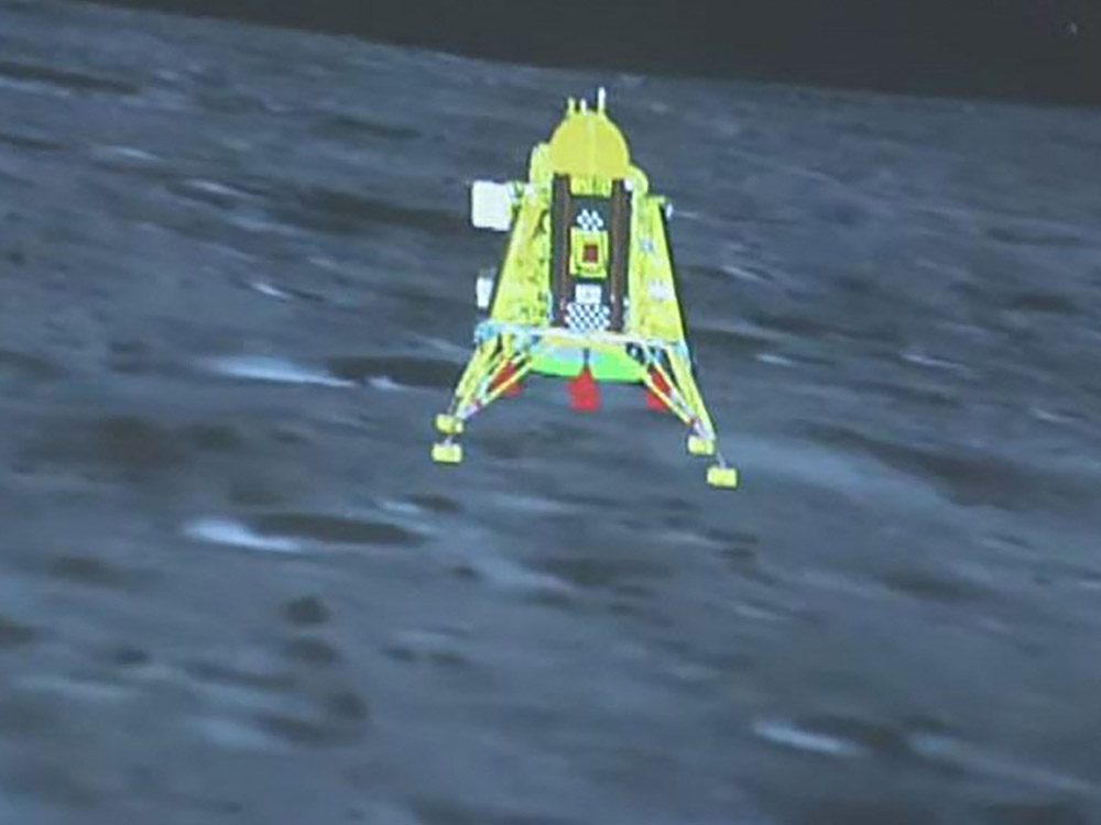 India becomes fourth country to land a spacecraft on the moon