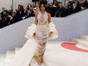 金·卡戴珊 (Kim Kardashian) 出席纽约 Met Gala - 盖蒂 - 2023 年 5 月