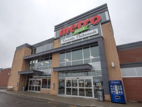 A Metro store is seen in Ste-Therese, Que., on Monday, April 15, 2019.