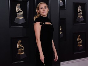 Miley Cyrus 2018 Grammys - Photoshot