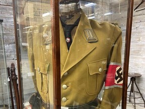 The St. Jacobs Antiques Market, located at 805 King St. N. in Waterloo on the outskirts of the village of St. Jacobs, faced criticism over an item described as a 1930s Nazi tunic, complete with party pin and arm band.
