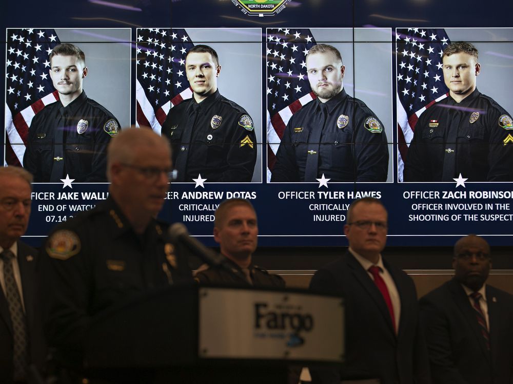 Dramatic Footage Shows Shooting Ambush In Fargo That Killed Cop | Canoe.Com