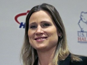 Angela Ruggiero, a four-time Olympic medalist