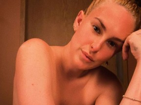 Rumer Willis nude postpartum selfie