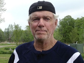 Former Boston Red Sox pitcher Bill "Spaceman" Lee poses May 25, 2016, at his home in Craftsbury, Vt.