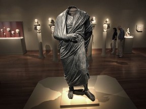 The Emperor as Philosopher, a Roman-era statue
