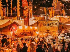 Waterfront Night Market in 2022.