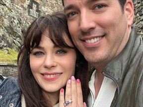 Zooey Deschanel Engaged To Jonathan Scott - Instagram - August 14th 2023