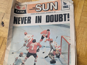 Toronto Sun Summit Series 1972 Cover