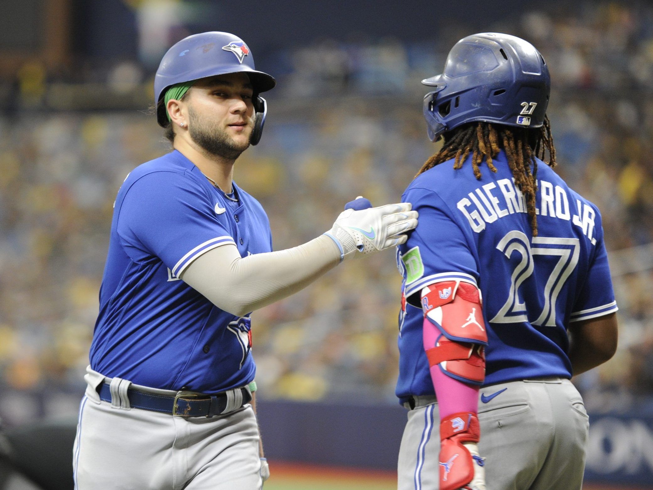 Blue Jays shuffle batting order, move Bichette to cleanup spot