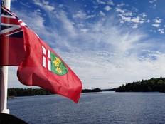 The view from aboard the Wenonah II replica steamship on Lake Muskoka.