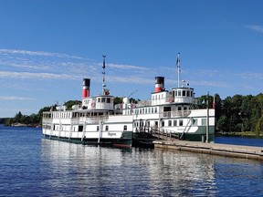 The Royal Mail Ship Segwun (built in 1887) and the Wenonah II (built in 2002) operate out of the Muskoka Wharf in Gravenhurst.
