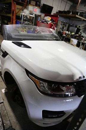 Durham Regional Police say eight stolen vehicles were recovered from an Ajax auto shop last month.