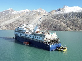 Greenland Ship Aground