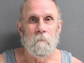 Edward Druzolowski has been charged with second-degree murder after a neighbour was shot dead while trimming a tree in DeLeon Springs, Fla.