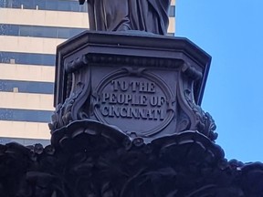 Words on the Tyler Davidson Fountain